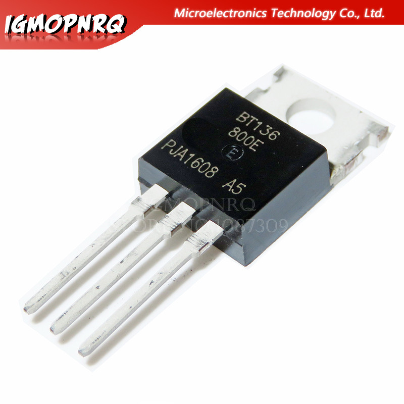 10 chiếc BT136-800E BT136 BT136-800 800V 4A Triacs RAIL TRIAC TO-220 mới nguyên bản