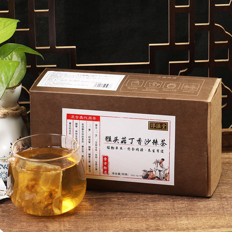 Hericium Clove Sea Buckthorn Trà Hericium Clove Sea Buckthorn Fruit Bergamot Yam Trà kết hợp