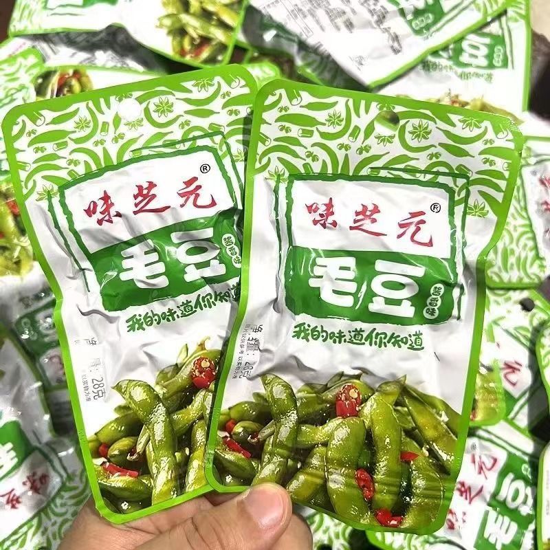 Weizhiyuan Nước Sốt Thơm Edamame Bao Bì Chân Không Đặc Biệt Hồ Nam Cay Văn Phòng Thường Ngày Giảm Gl