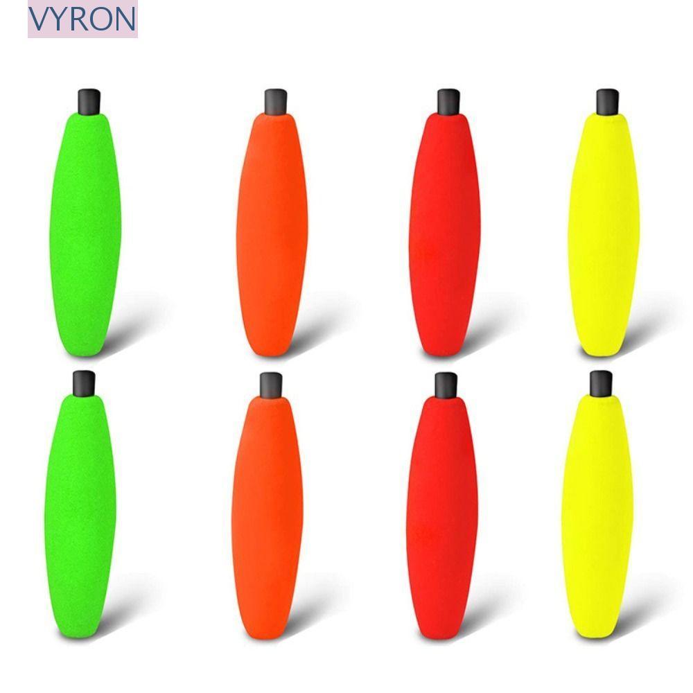 VYRON - Bộ 10 Chiếc Xì Gà Nổi & Ống Cắm Bọt Cứng Cho Phao Câu Cá, Kích thước S đến XL