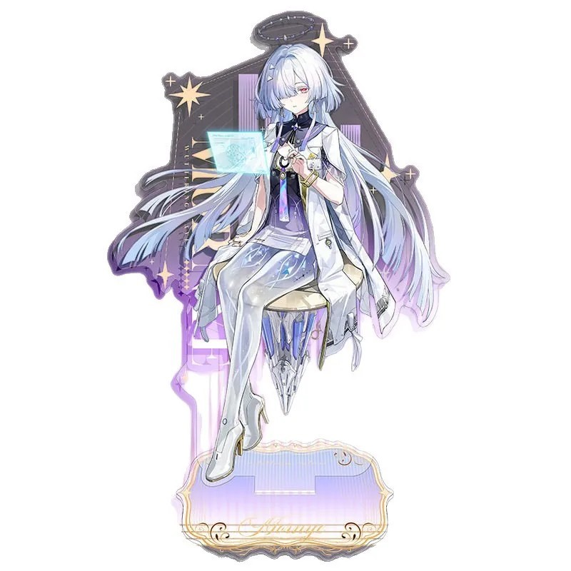 Standee Wuthering Waves Mô Hình Mica Shorekeeper Changli Phrolova Trang Trí Bàn Học Quà Tặng Game An