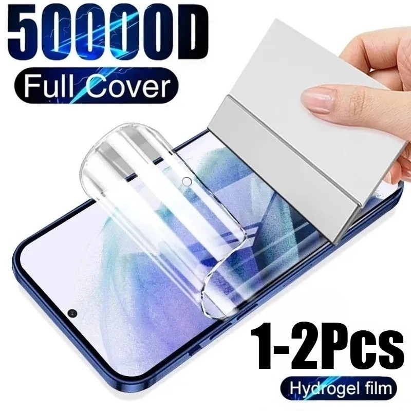 1-2 Chiếc Chống Ánh Sáng Xanh Mềm Hydrogel Cho Doogee Blade Note GT 59 X95 X96 X98 Play Pro Ultra Pl