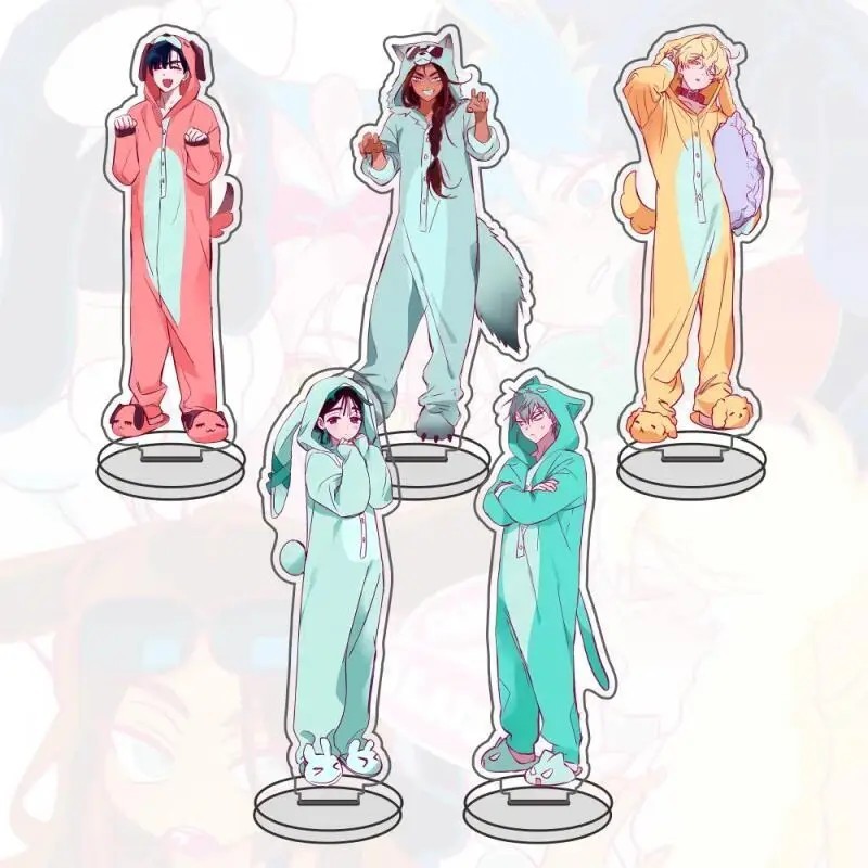 Standee Alien Stage mô hình mica trang trí bàn học nhân vật Ivan Till Mizi Sua Hyuna Luka quà tặng f