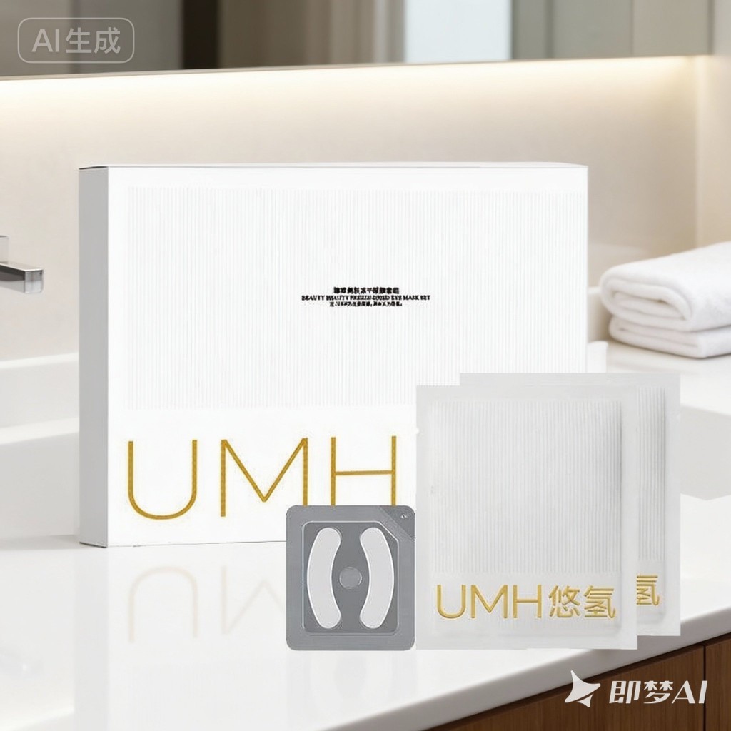 Mặt nạ mắt đông khô co giãn UMH Peptide Bộ độc quyền Chống nhăn Làm săn chắc nếp nhăn 9PMK