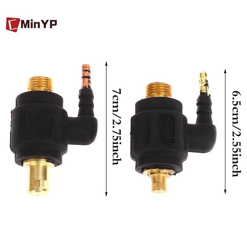 CMinYP Chất Lượng Cao M16 Tig Torch Hàn Gas Adapter Đai Ốc Khớp Nối DKJ10-25 DKJ35-50 Tig Hàn Adapte