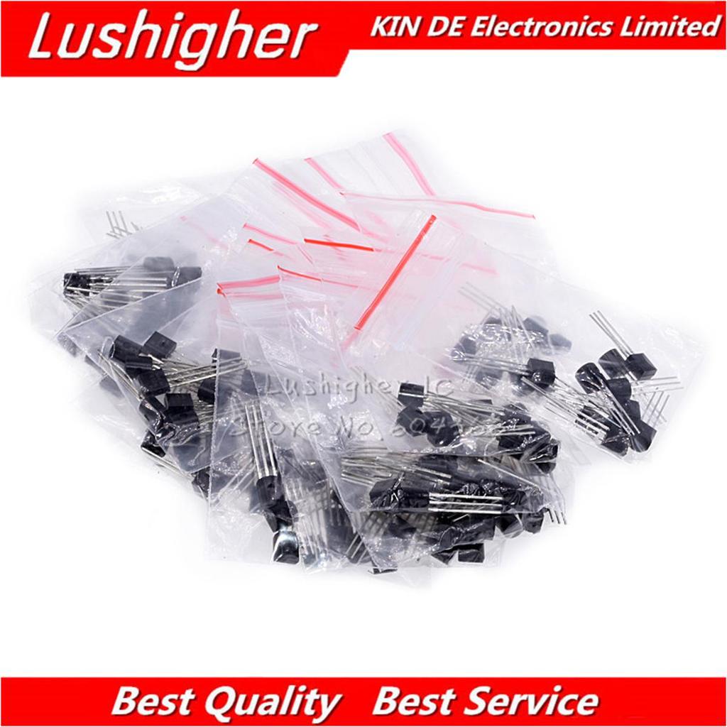 20 Cái * 6values 120 Chiếc 78L05 78L06 78L08 78L09 78L12 78L15 Transistor Gói Các Loại Bộ