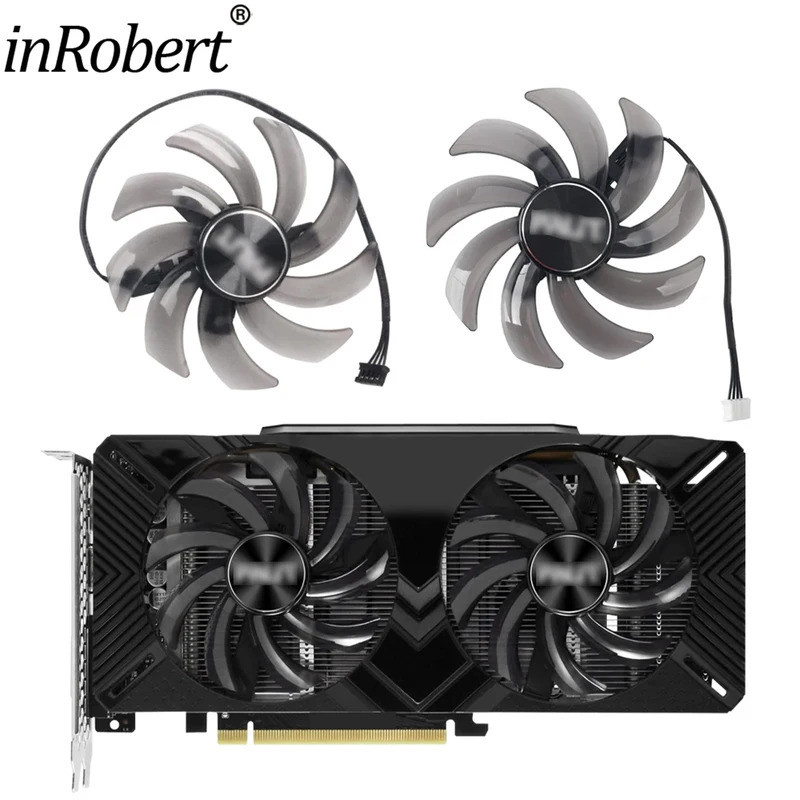85mm FDC10H12S9-C 12V Card Đồ Họa Quạt Làm Mát Cho Palit GTX 1660 Ti Super RTX 2060 2070 RTX2060 Dua