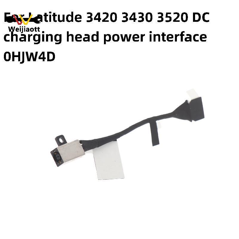 [Wjt] 1 / 3 Cái Cho Dell Latitude 3420 3430 3520 Cáp DC MỚI Nguồn Điện Cáp Ja Giao Diện Nguồn HJW4D 