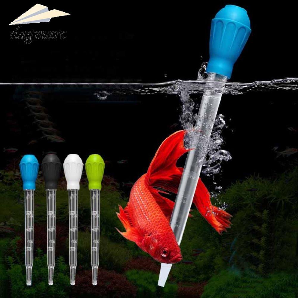 Dụng cụ làm sạch sỏi bể cá DAGMARC, Kéo dài ống hút làm sạch bể cá Pipet, Chất thải có ống nối dài M