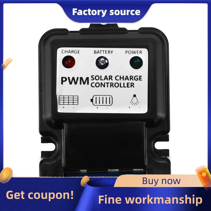 1 Mới Hữu Ích 6V 12V 10A Tự Động Bảng Điều Khiển Năng Lượng Mặt Trời Sạc Bộ Điều Chỉnh Sạc Pin Cải T