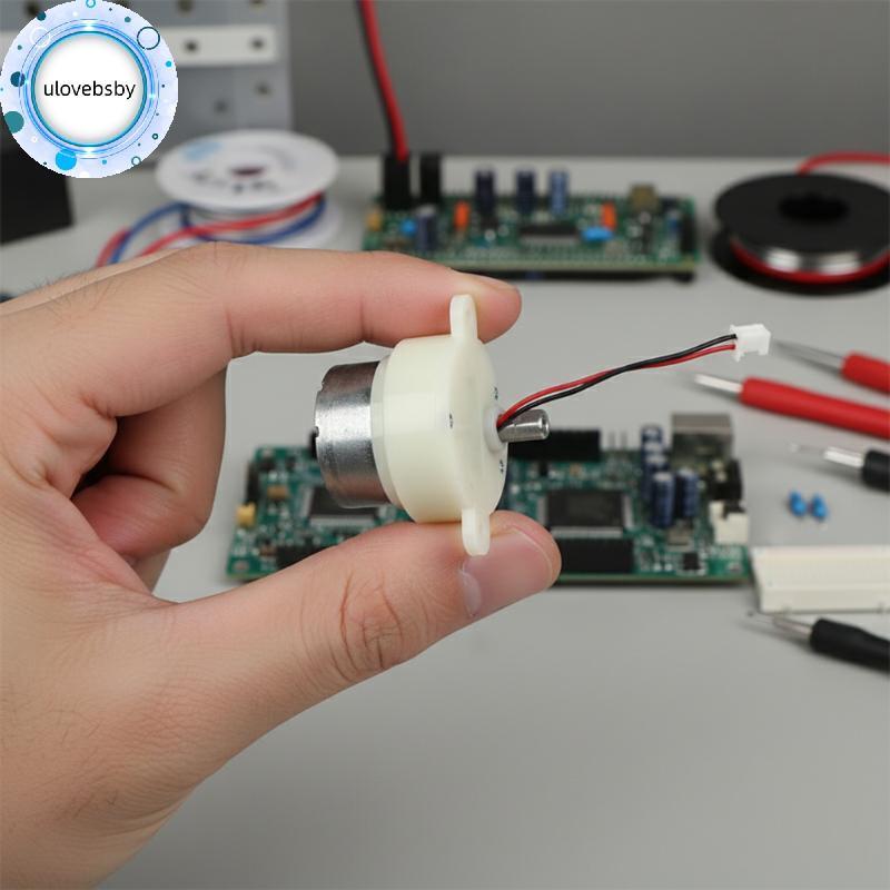 Ulovebsby 7RPM Tốc Độ Chậm Mini 300 Gear Motor Micro Hộp Số Giảm Bánh Răng Động Cơ Cho Đồ Chơi Trẻ E