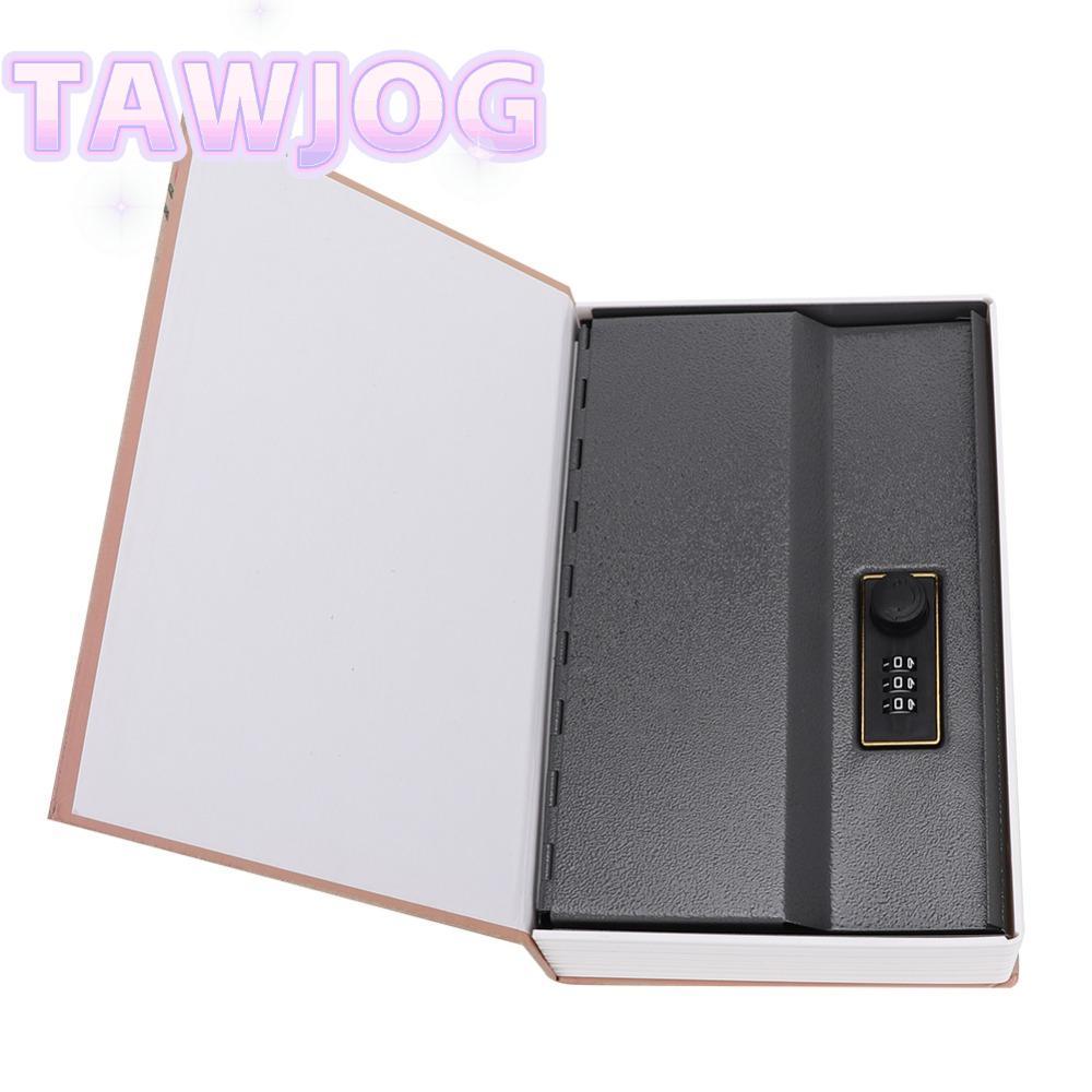 Hộp an toàn sách TAWJOG, Khóa kết hợp Kích thước nhỏ Sách chuyển hướng an toàn, Bảo quản tiền An toà