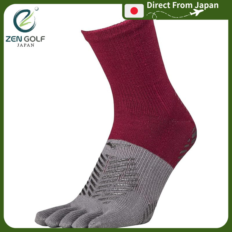 [Mizuno] Soccer Wear Zero Glide Short Socks 5 Toes Grip P2MX2510 Engine 27.0-29.0 cm