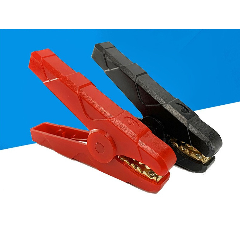 Kẹp Cá Sấu Bình Ắc Quy 500A Đồng Nguyên Chất (1 Cặp) - Kẹp Sạc Ô Tô, Câu Bình Chịu Tải Lớn
