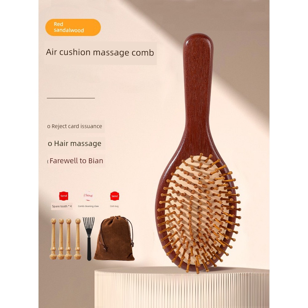 lược gỡ dối tóc lược gỡ dối Lược đệm đầu dài chuyên dụng dành cho nữ