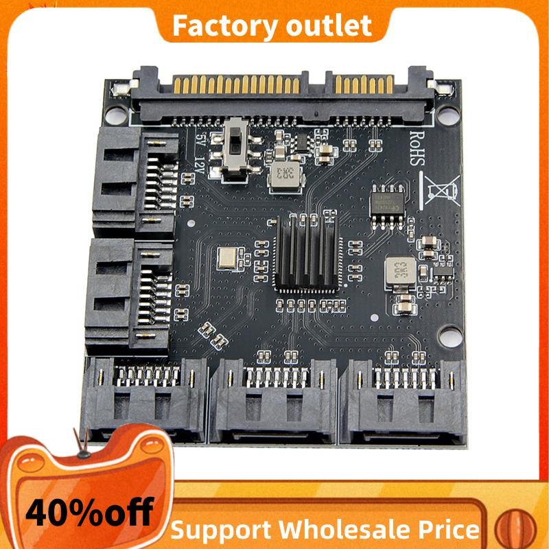 Dành Cho Thẻ Mở Rộng Ổ Cứng SATA3.0 1SATA Sang 5SATA Bộ Chuyển Đổi Tốc Độ Cao JMB575 Cho Windows7 / 