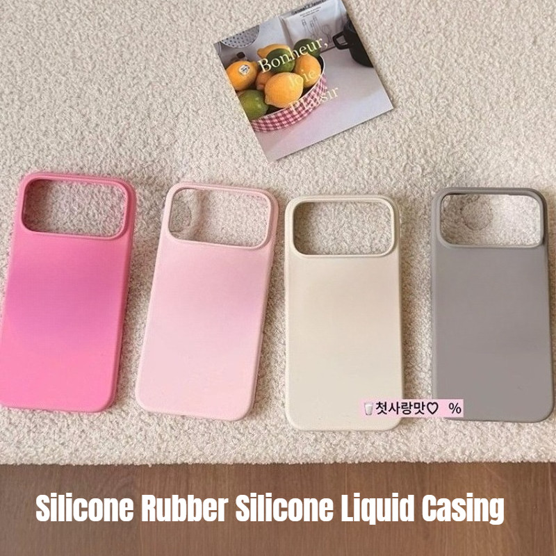 Vỏ chất lỏng silicon cao su silicon cho lphone 17 Pro ax / 16 / 15 / 15 Pro / 15 Pro Max / 14 / 13 /