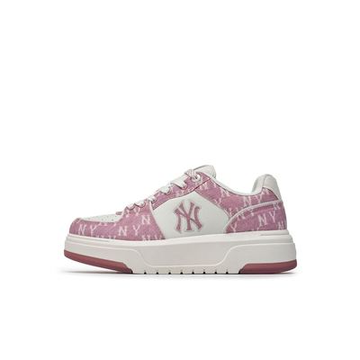 MLB - Giày sneakers unisex cổ thấp Chunky Liner Denim Monogram_3ASXM016N-50PKS