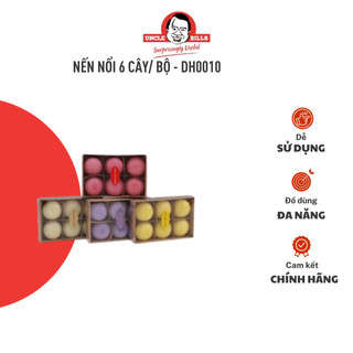 Nến nổi 6 cây 4 mẫu uncle bills dh0010