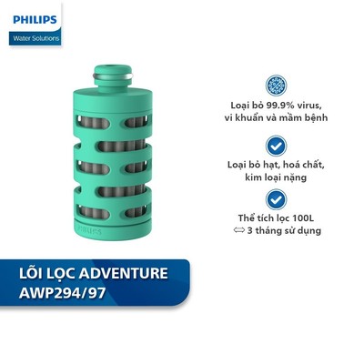 Lõi lọc Philips Adventure AWP294/97 dành cho Bình lọc nước AWP2722/AWP2712