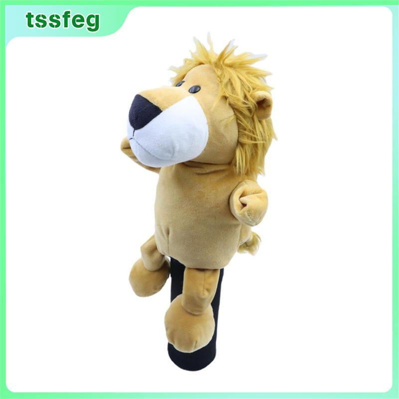 Mềm Mại Sang Trọng Lion Driver Headcover Câu Lạc Bộ Golf Head Cover Mới Lạ Golf Phụ Kiện Quà Tặng Ch
