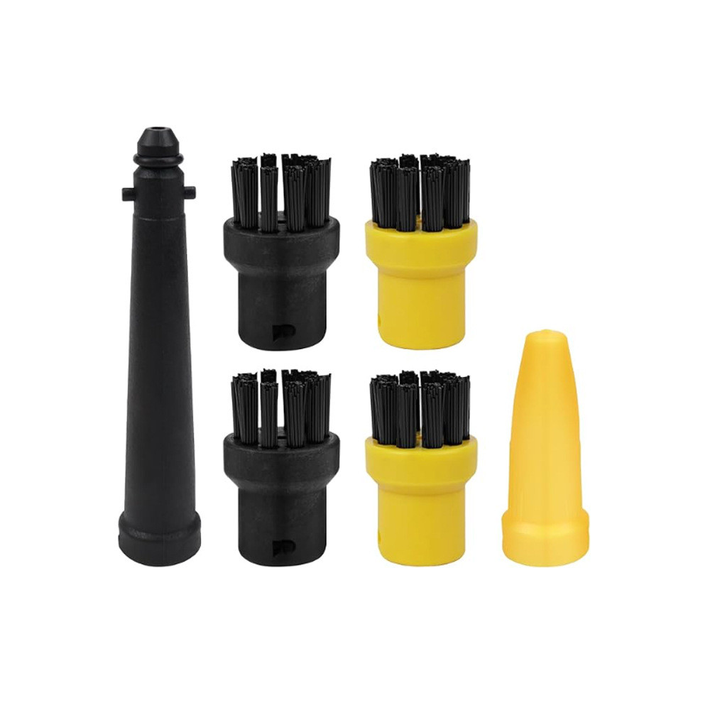 Thích hợp cho Karcher Karcher Karcher Karcher Steam Rag Bộ bàn chải tròn nhỏ Phụ kiện Bộ cây lau nhà