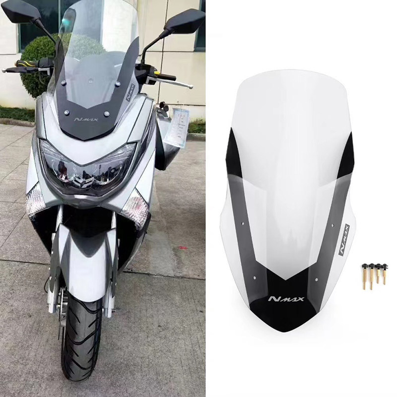 Phong Cách Mới Thích Hợp Cho Yamaha Warriors NMAX155 Tấm Chắn Trước NMAX125 Kính Chắn Gió Phía Trước