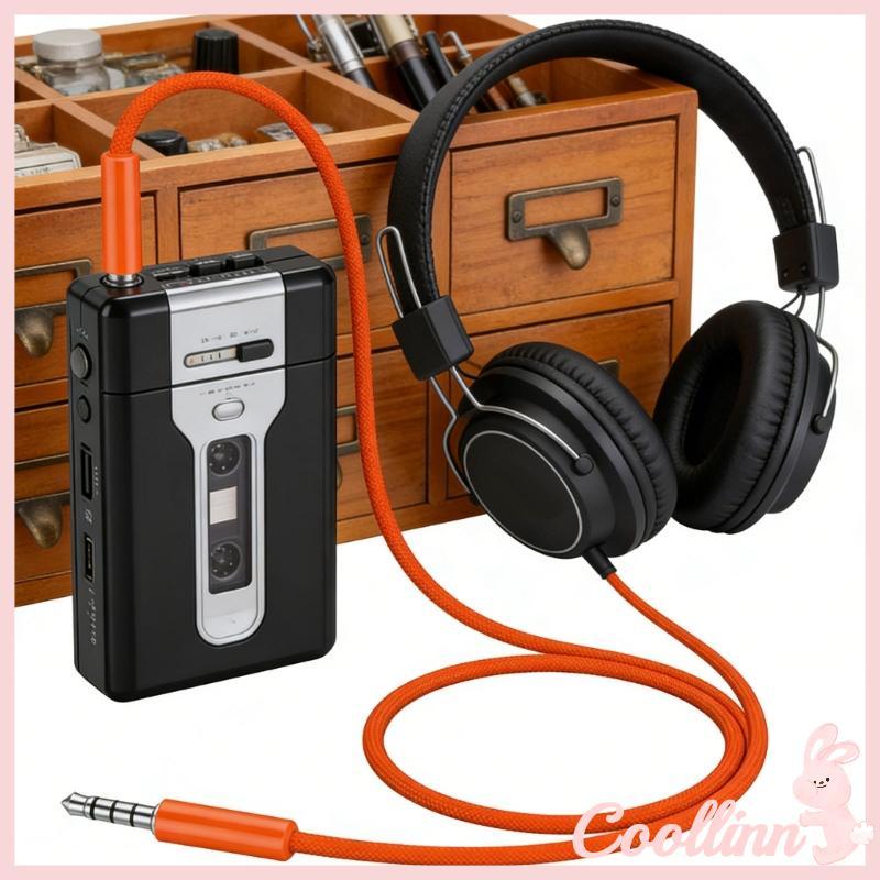 3.5mm Male To Male Sound Cable For Headphones Speakers And Music Player