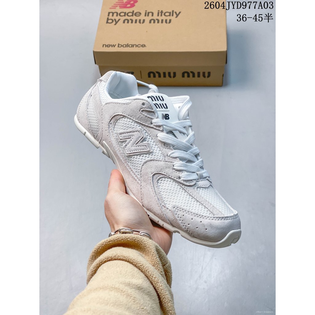 NB 530 SL MiuMiu, giày sneaker retro, thấp cổ, phong cách unisex, thoải mái, streetwear & dạo phố