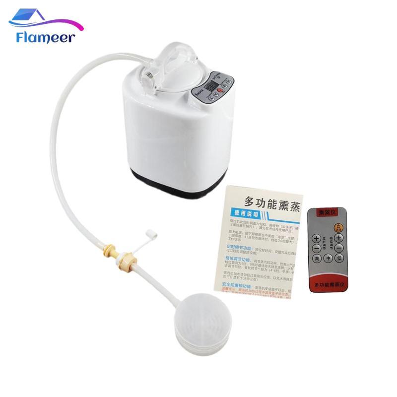 Máy xông hơi gia đình Nồi hấp cầm tay 220V có điều khiển từ xa để sử dụng phòng tắm Spa và Cabin