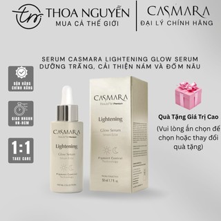 [HÀNG CÔNG TY] Serum Casmara Lightening Glow Serum 50ml | Dưỡng trắng, cải thiện nám và đốm nâu