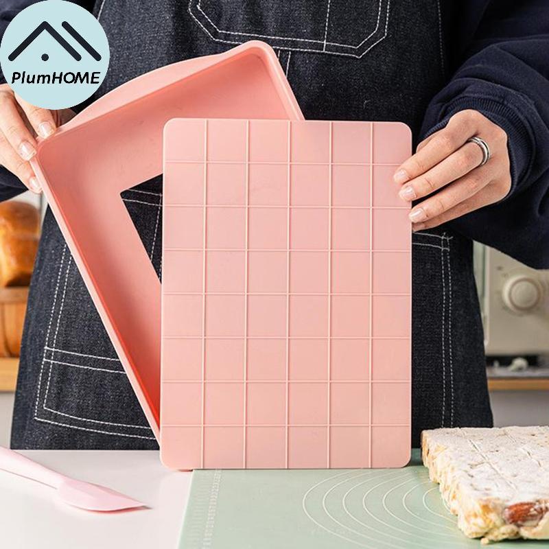 PlumHOME Chất Lượng Cao Nougat Khuôn Bông Tuyết Bánh Ngọt Đáy Khuôn Nonsti Khuôn Nướng Bánh Làm Mát 