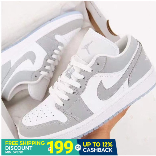 Air Jordan 1 Giày thể thao cổ thấp chất lượng cao Air Jordan 1 Giày thể thao nam có hộp (size41-45)