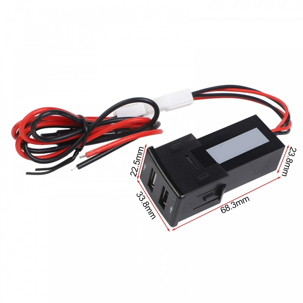 Bộ dây cao cấp có ổ cắm sạc USB cho Isuzu DMAX MUX VCross cho Holden