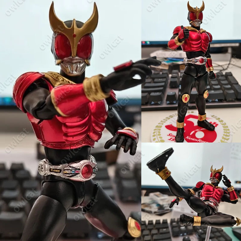 Kamen Rider Kuuga Mighty Form (Phiên bản DCD màu kim loại thứ 50) SHF 15cm Mặt nạ Rider Nhân vật hàn