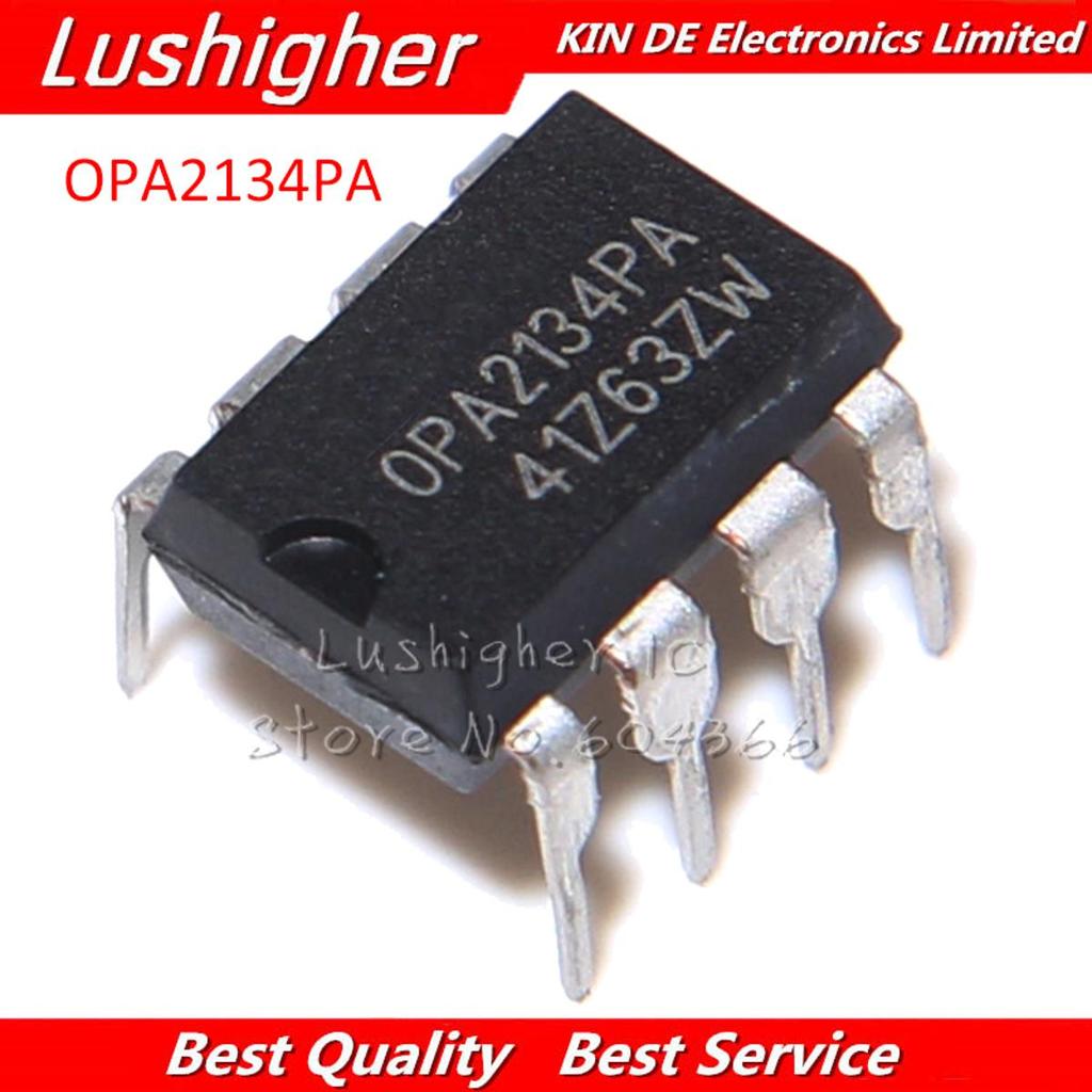 10 CÁI OPA2134PA DIP8 OPA2134P DIP OPA2134 IC gốc mới