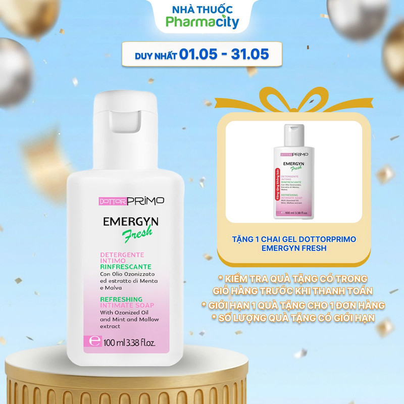 Dung dịch vệ sinh phụ nữ hàng ngày DottorPrimo Emergyn Fresh (100ml)