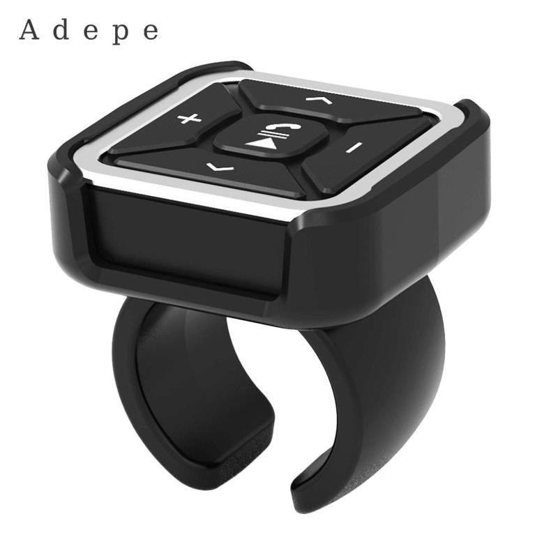 Vô lăng ô tô Bluetooth Media Điều khiển từ xa ABS Nút âm thanh không dây chống nước cho ô tô Đa phươ