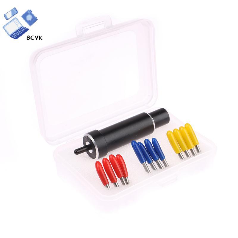 [BCVK] 1 Giá đỡ và 12 chiếc Máy cắt Vinyl Deep Point cho Cricut Maker 3 / Cricut Explore 3 / Explore
