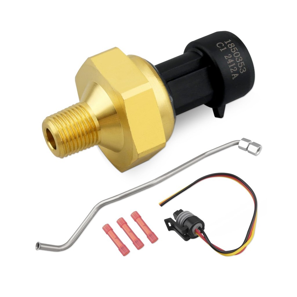 Cảm biến ống áp suất trở lại ống xả EBP với bộ dây nịt Phù hợp cho Ford E-350 Excursion F-250 F-350 