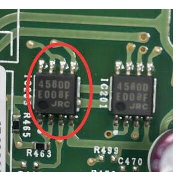 4580D NJM4580MD NJM4580M Bộ khuếch đại lõi vận chuyển kép IC Chip SOP8 Chân