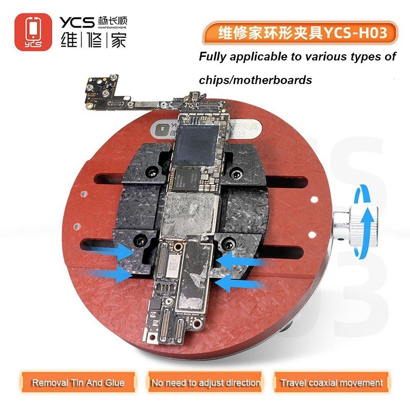 Kẹp main tròn đa năng YCS H03 & H03 Max