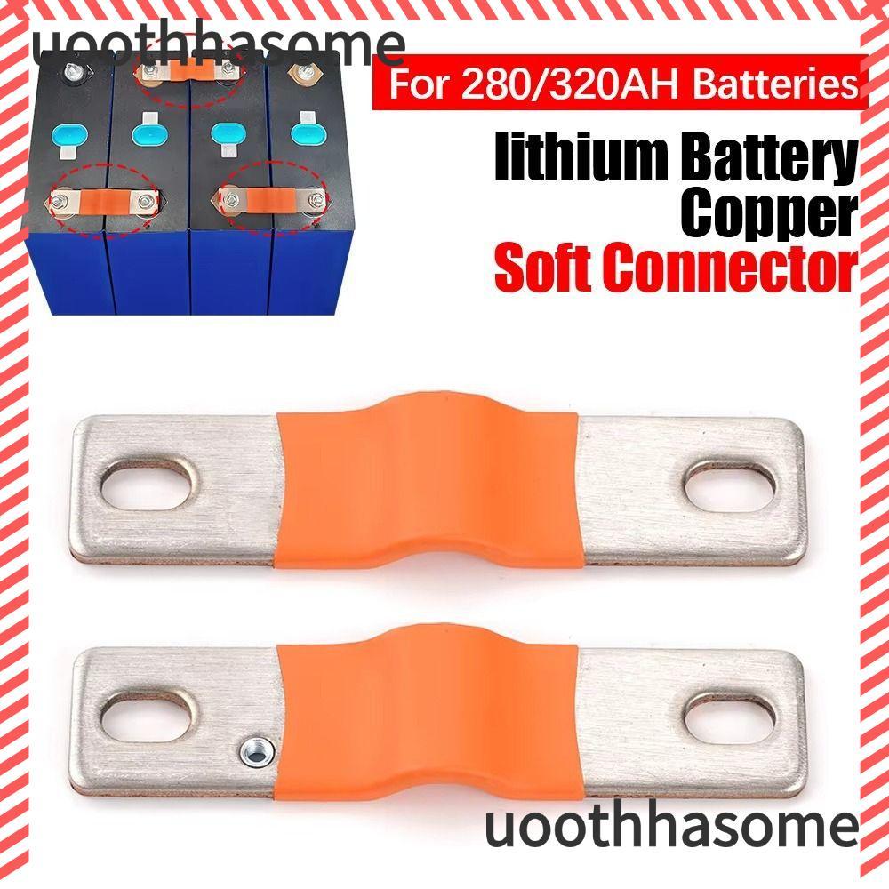 Thanh nối linh hoạt UOOTHASHASOME, Đầu nối pin 2mm M6, Thanh đồng 230Ah 280Ah