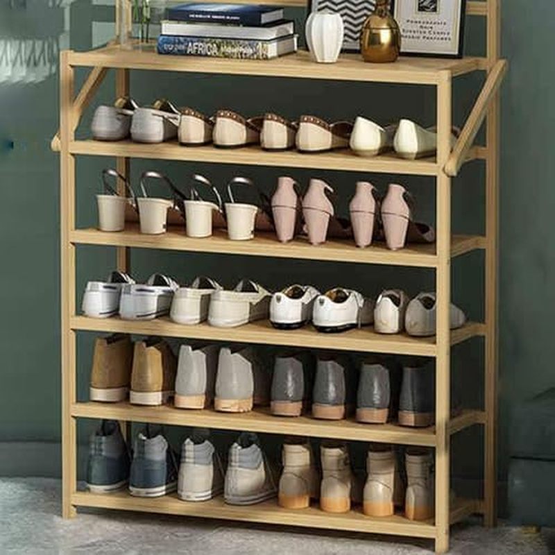 JHDXL Shoe Cabinet Wooden Shoe Cabinet, Freestanding Shoe Cabinet, Vertical Shoe Rack, Tall Narrow S
