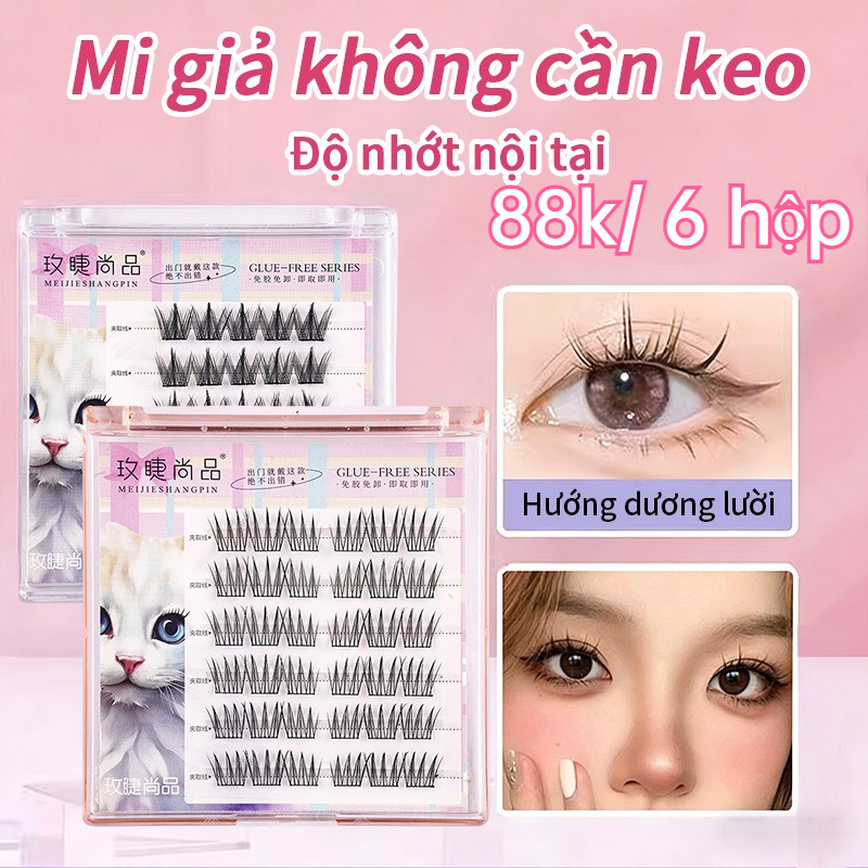 [99k/ 6 Hộp]Mi Giả Tự Dính Không Cần Keo Mi Tự Dính Mi Tái Sử Dụng Đồ Dùng Làm Đẹp