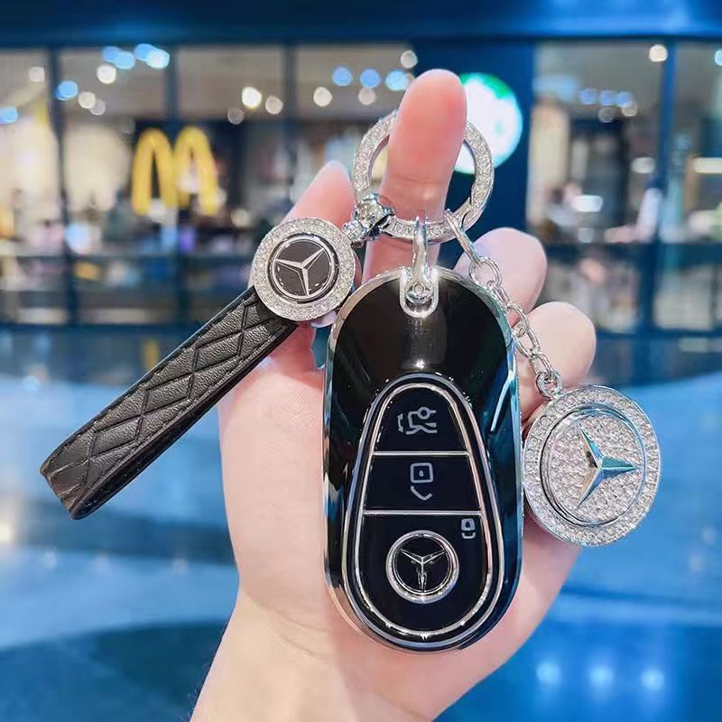 Phổ Biến 2025 Mercedes-Benz c350el Chìa Khóa Chuyên Dụng Năng Lượng Mới EQE Khóa EQS450 + Túi eqsSUV