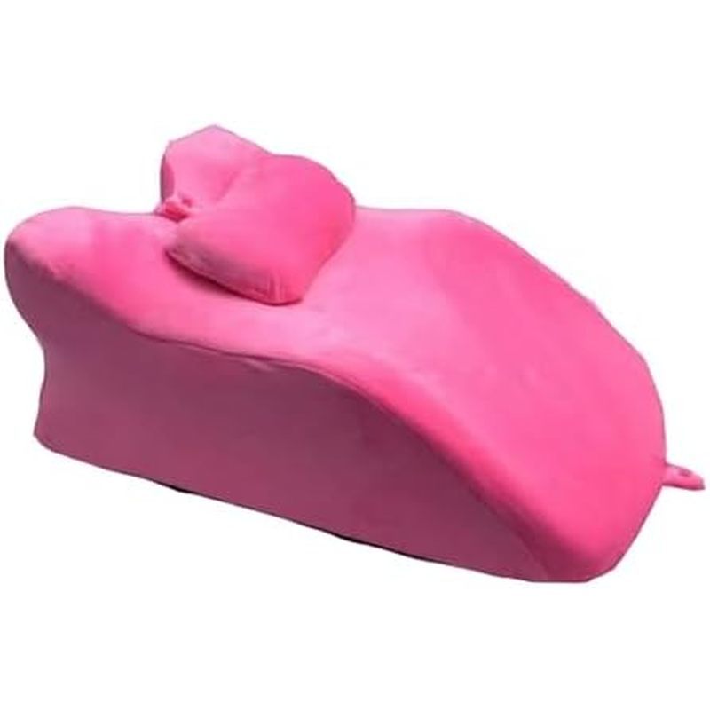 Ergonomic Leg Elevation Pillow for Sleeping, Multi-Functional Bed Wedge Pillow for Lumbar, Back, and