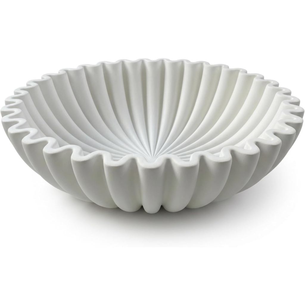 OAKOA Large Derative l - Derative ls for Home Der - Organic Modern Home Der l - ncrete Ruffle l Der 