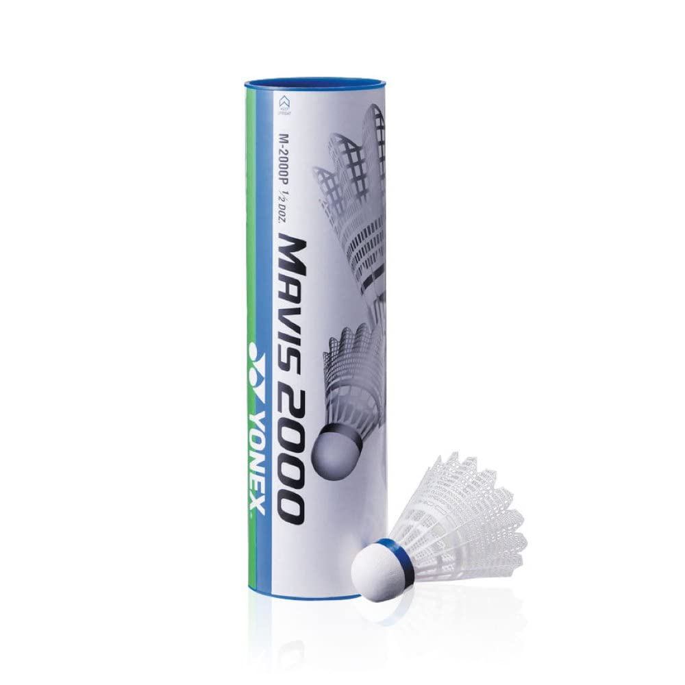 【Direct from Japan】 Quả cầu lông Yonex Mavis 2000P (Nylon + Nút bần tự nhiên) Gói 6 quả Cỡ trung bìn