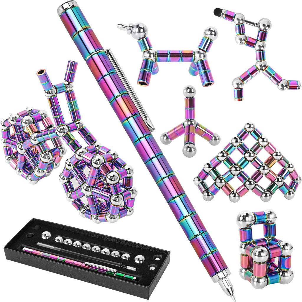 Fidget Pen Magnet Toys Fidget Toys Magnetic Pen Funny Pens Gifts for Teen Boys Teen Girls Gifts for 